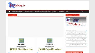 
                            4. www.ssbjk.in | JKUpdates - Jammu Kashmir Alerts & Updates - Ssbjk Login