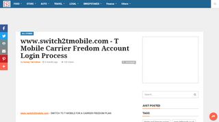 
www.switch2tmobile.com - T Mobile Carrier Fredom Account ...
