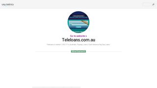 
                            7. www.Teleloans.com.au - Payday Loans | Cash Advance Pay ... - Teleloans Portal
