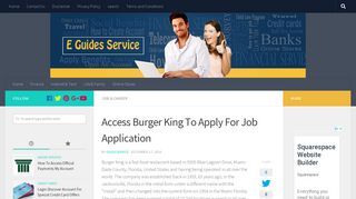 
www.work4bk.com - Access Burger King To Apply For Job ...
