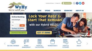 WyHy Federal Credit Union - Home