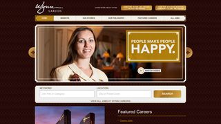 
                            1. Wynn Las Vegas Careers - Wynn Jobs Portal