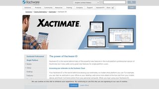 
                            8. Xactimate 28 - Xactware ID - Xactware Support Portal