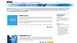 
                            3. Xara Products - Xara Portal