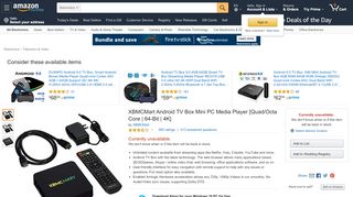 
XBMCMart Android TV Box Mini PC Media ... - Amazon.com
