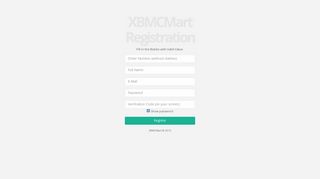 
XBMCMart Registration
