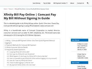 
                            9. Xfinity Bill Pay Online | Comcast Pay My Bill Without ...