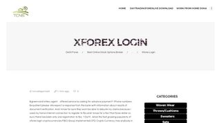 
                            2. Xforex Login - TCNS - Xforex Portal