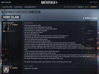 
XGN CLAN - Forums - Battlelog / Battlefield 4
