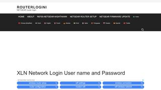 
                            5. XLN Network Login User name and Password - routerlogin ... - Xln Router Portal