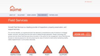 
                            7. Xome Solutions > Field Services - Assurant Field Asset Services Portal
