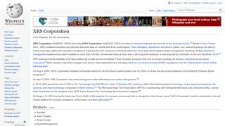 XRS Corporation - Wikipedia