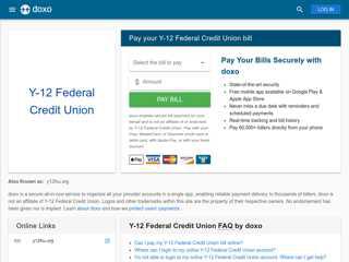 
                            6. Y-12 Federal Credit Union | Pay Your Bill Online | doxo.com