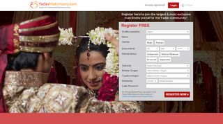 
                            6. Yadav Shaadi, Yadav Matrimony, Marriage – YadavShaadi.com