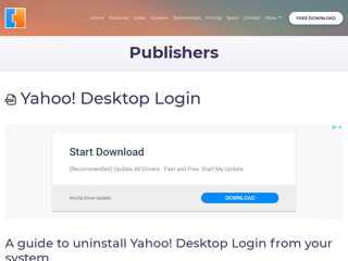 
                            5. Yahoo! Desktop Login version 1.00.0001 by Pinnacle Systems ...