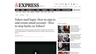 
                            5. Yahoo mail login: How to sign in and create email account ... - Yahoo Mail Portal Kenya