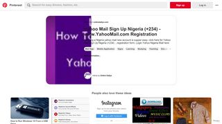 
                            2. Yahoo Mail Sign Up Nigeria (+234) - www.YahooMail.com ...