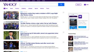 
                            4. Yahoo Malaysia | News and Lifestyle