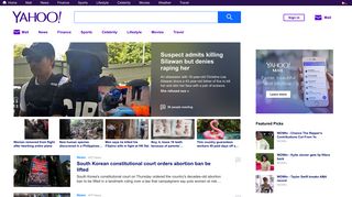 
                            2. Yahoo Philippines | News, Sports and Lifestyle - Yahoo Philippines Mail Portal