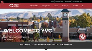 
                            1. Yakima Valley College: Home - Yvcc Student Portal