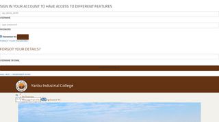 
                            2. Yanbu Industrial College – Royal Commission Yanbu Colleges ... - Yic E Learning Portal