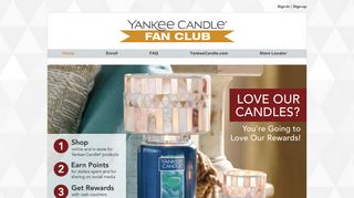 Yankee Candle Fan Club - Yankee Candle Portal