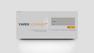 
                            4. Yardi Login - yardiaspla5.com - Yardi Voyager 7s Portal