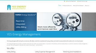 
                            3. YES Energy Management - Yardi Energy Solutions - Yes Energy Management Resident Portal