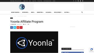 
                            8. Yoonla Affiliate Program - BlogProcess