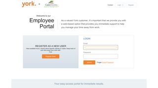 
                            1. York Absence Portal - Careworks Absence Management Employee Portal