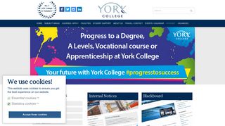 
                            7. York College Intranet - York College Portal
