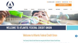 
                            3. York County Federal Credit Union - Atlantic Federal Credit ... - Ycfcu Portal