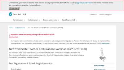 York State Teacher Certification Examinations (NYSTCE ...