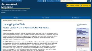 You Can Get Mail: A Look at the New AOL Mail Web Interface ... - Aol Com Mail Portal Pageaol Com