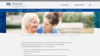 
                            3. You Care for Our Residents and We Will Care for You ... - National Healthcare Associates Portal