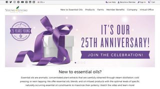 
                            2. Young Living Essential Oils: Therapeutic-Grade Essential Oils - Young Living Dashboard Portal