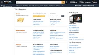 
                            6. Your Account - Amazon.com - Amazon Credit Card Uk Portal