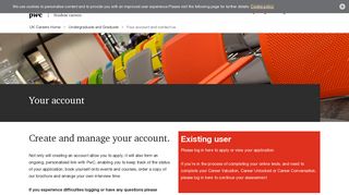 
                            6. Your account and contact us - PwC UK - Pwc Graduate Careers Portal