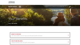 
                            2. Your Benefits | Hitachi Vantara - Hitachi Benefits Portal