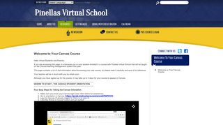 
                            5. Your Canvas Course - Pinellas County Schools - Dixie Canvas Portal