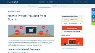 
                            7. Your Financial Security and Privacy | LendingClub - Blue Letter Loans Portal