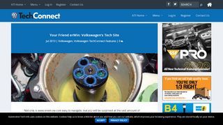 
                            9. Your Friend erWin: Volkswagen's Tech Site - Automotive Tech ... - Erwin Vw Portal