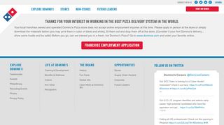 
                            3. Your Job Search - Domino's Careers - Dominos Application Sign In