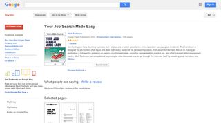 
Your Job Search Made Easy  
