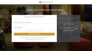 
                            4. Your Reservation - Westgate Resorts - Westgate Resorts Login Page