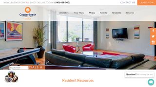 
                            3. Your Resident Resources | Copper Beech Harrisonburg - Copper Beech Harrisonburg Resident Portal