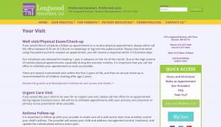 
                            3. Your Visit - Longwood Pediatrics - Longwood Pediatrics Portal