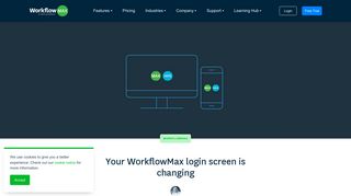 
                            1. Your WorkflowMax login screen is changing - Workflow Max Sign In