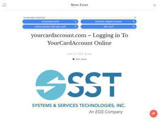yourcardaccount.com - Logging in To YourCardAccount Online ...