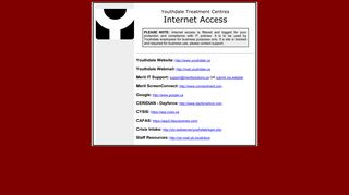 
                            8. Youthdale Internet Access - Cysis Login